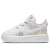 Nike (td) Toddler/baby  Force 1 '18 Qs Embroidered In White