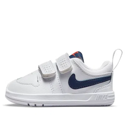Nike (td) Toddler/baby  Pico 5 Wear-resistant Shock Absorption Non-slip Low Tops Sports Shoe White Bl