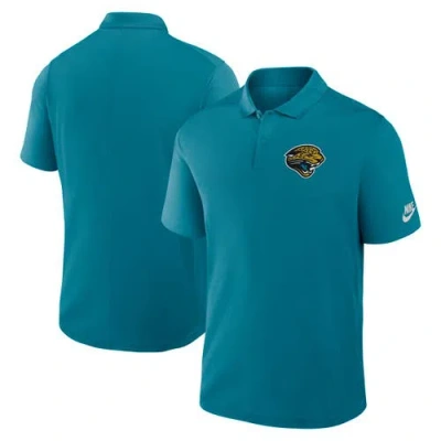 Nike Teal Jacksonville Jaguars Rewind Victory Performance Polo In Blue