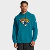 Nike Teal Jacksonville Jaguars Sideline Standard Issue Initial Home Dri-fit Hoodie In Blue