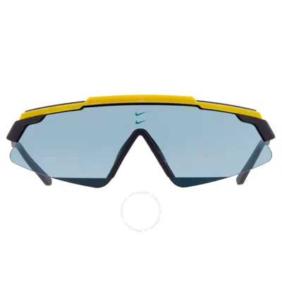 Nike Teal Shield Unisex Sunglasses  Marquee Fn0301 845 166 In Red
