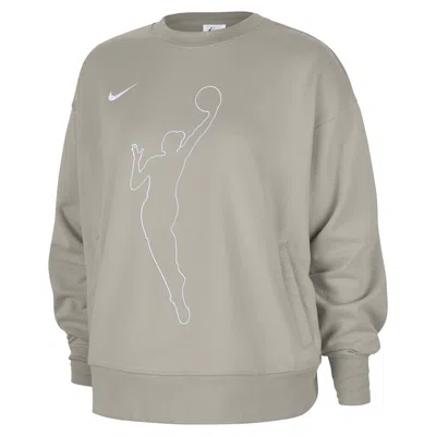 Nike Team 13 Fly  Women's Wnba Fleece Crew-neck Sweatshirt In Brown
