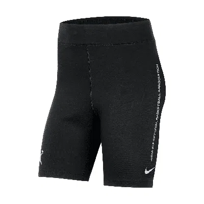 Nike Team 13  Women's Wnba 8" Biker Shorts In Black