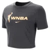 Nike Team 13  Women's Wnba Crop T-shirt In Grey