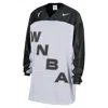 Nike Team 13  Women's Wnba Long-sleeve Top In Gray