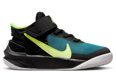 Pre-owned Nike Team Hustle D 10 Barely Sneakers In Black/bright Spruce/volt
