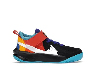 Pre-owned Nike Team Hustle D 10 Se Space Jam Sneakers In Black/hyper Royal/orange
