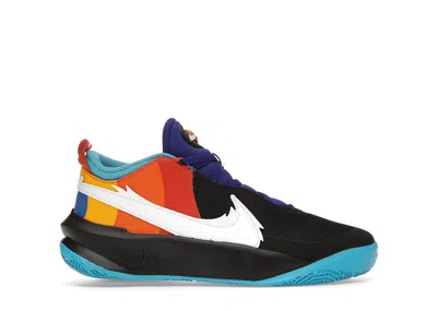 Pre-owned Nike Team Hustle D 10 Se Space Jam Sneakers In Black/hyper Royal/orange