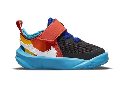 Pre-owned Nike Team Hustle D 10 Se Space Jam Sneakers In Black/hyper Royal/orange