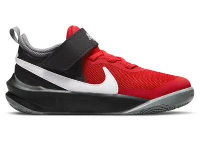 Pre-owned Nike Team Hustle D 10 Sneakers In University Red/particle Grey/black