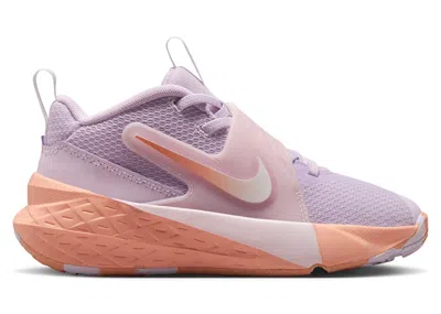 Pre-owned Nike Team Hustle D 12 Apricot Agate Sneakers In Doll/pearl Pink/white