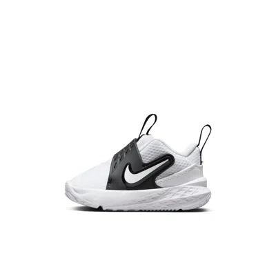 Nike Team Hustle D 12 Baby/toddler Shoes In White