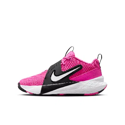 NIKE TEAM HUSTLE D 12 BIG KIDS' BASKETBALL SHOES,1015719096