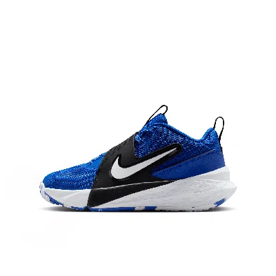 Nike Team Hustle D 12 Big Kids' Basketball Shoes In Blue
