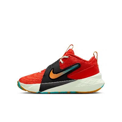 NIKE TEAM HUSTLE D 12 BIG KIDS' BASKETBALL SHOES,1015719169