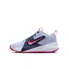 Nike Babies' Team Hustle D 12 Big Kids' Basketball Shoes In Gray