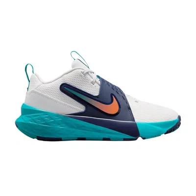 Pre-owned Nike Team Hustle D 12 Gs 'summit White' | Kid's Size 7