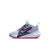 Nike Team Hustle D 12 Little Kids' Shoes In Gray