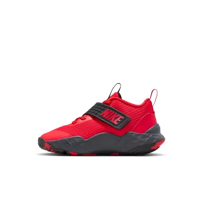 Nike Babies' Team Hustle D 12 Little Kids' Shoes In Red