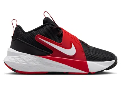 Pre-owned Nike Team Hustle D 12 Sneakers In Black/university Red/white In Multi