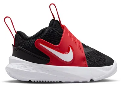 Pre-owned Nike Team Hustle D 12 Sneakers In Black/university Red/white In Multi