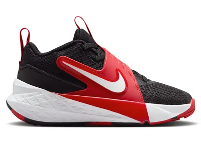 Pre-owned Nike Team Hustle D 12 Sneakers In Black/university Red/white In Multi