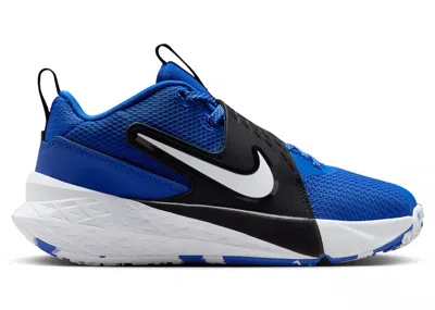 Pre-owned Nike Team Hustle D 12 Sneakers In Game Royal/black/white In Multi