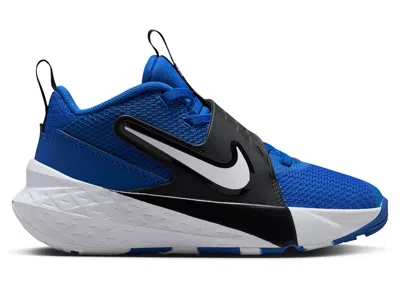 Pre-owned Nike Team Hustle D 12 Sneakers In Game Royal/black/white In Multi