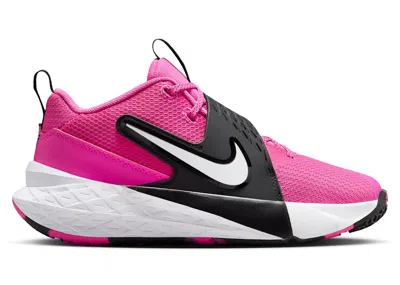 Pre-owned Nike Team Hustle D 12 Sneakers In Laser Fuchsia/black/white In Multi