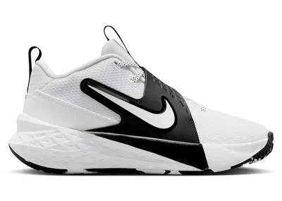 Pre-owned Nike Team Hustle D 12 Sneakers In White/black In Multi