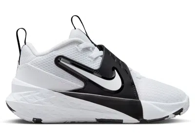 Pre-owned Nike Team Hustle D 12 Sneakers In White/black In Multi