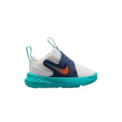 Pre-owned Nike Team Hustle D 12 Td 'summit White' | Blue | Infant Size 10