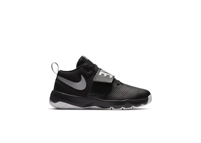 Pre-owned Nike Team Hustle D 8 Sneakers In Black/white/metallic Silver In Multi