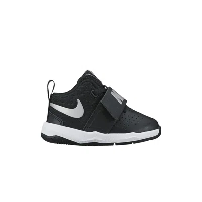 Pre-owned Nike Team Hustle D 8 Td 'black Metallic Silver' | Infant Size 7
