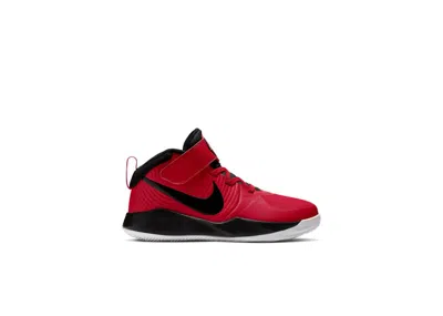 Pre-owned Nike Team Hustle D 9 Sneakers In University Red/white/black In Multi