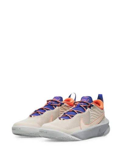 Nike Kids' Team Hustle D10 Se Gs Sneakers In Neutral