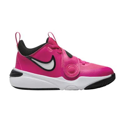 Pre-owned Nike Team Hustle D11 Gs 'fierce Pink' | Kid's Size 4.5