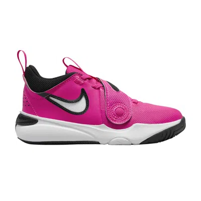 Pre-owned Nike Team Hustle D11 Ps 'fierce Pink' | Kid's Size 11.5