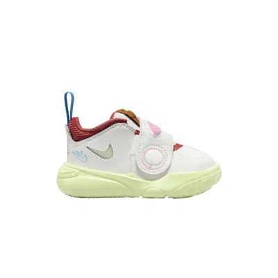 Pre-owned Nike Team Hustle D11 Td 'summit White Barely Volt' | Infant Size 7