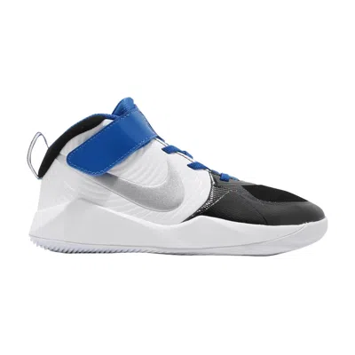 Pre-owned Nike Team Hustle D9 Auto Ps 'metallic Silver' | Black | Kid's Size 13