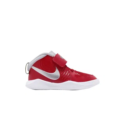 Pre-owned Nike Team Hustle D9 Auto Td 'university Red' | Infant Size 6