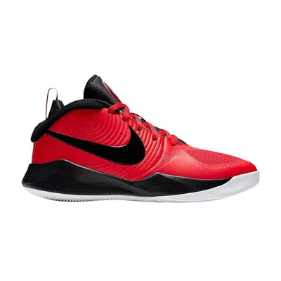 Pre-owned Nike Team Hustle D9 Gs 'university Red' | Kid's Size 6.5