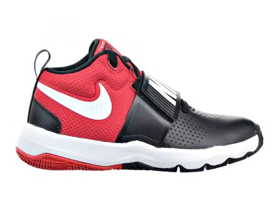 Pre-owned Nike Team Hustle Sneakers In Black/university Red/white In Multi