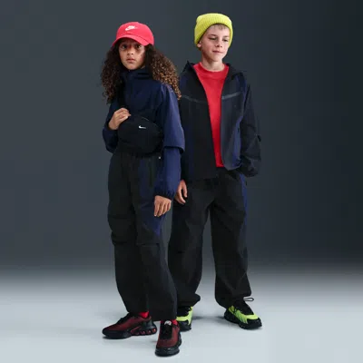 Nike Tech Big Kids' (boys') Woven Pants In Black