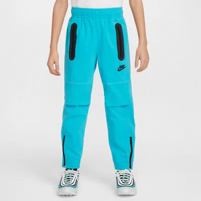 Nike Tech Big Kids' (boys') Woven Pants In Green