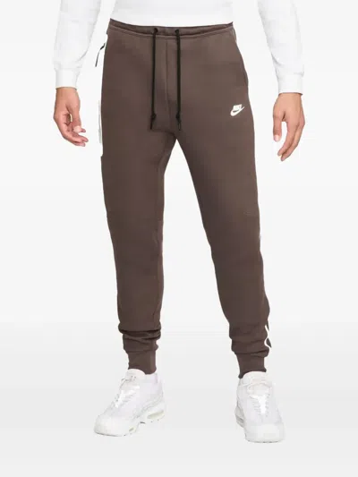 Nike Tech "brown" Fleece Track Pants