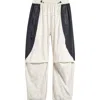 Nike Men's Tech Dri-fit Woven Color-block Oversized Pants In Multi