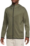 Nike Tech Essentials Hooded Jacket In Medium Olive/medium Olive