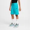 Nike Tech Fleece Big Kids' (boys') Shorts In Dusty Cactus/black