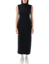Nike Tech Fleece Long Dress In Black